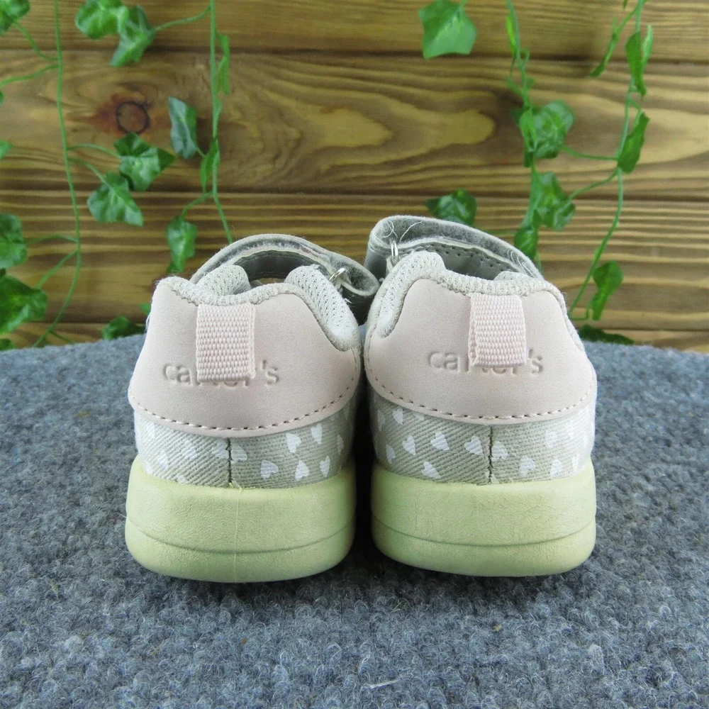 Carters Girls Sneaker Shoes‎ Pink Synthetic Hook & Loop Size T 5 Medium